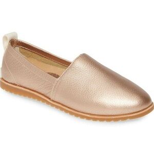 New! SOREL Warm Gold Ella Metallic Slip on Shoes!